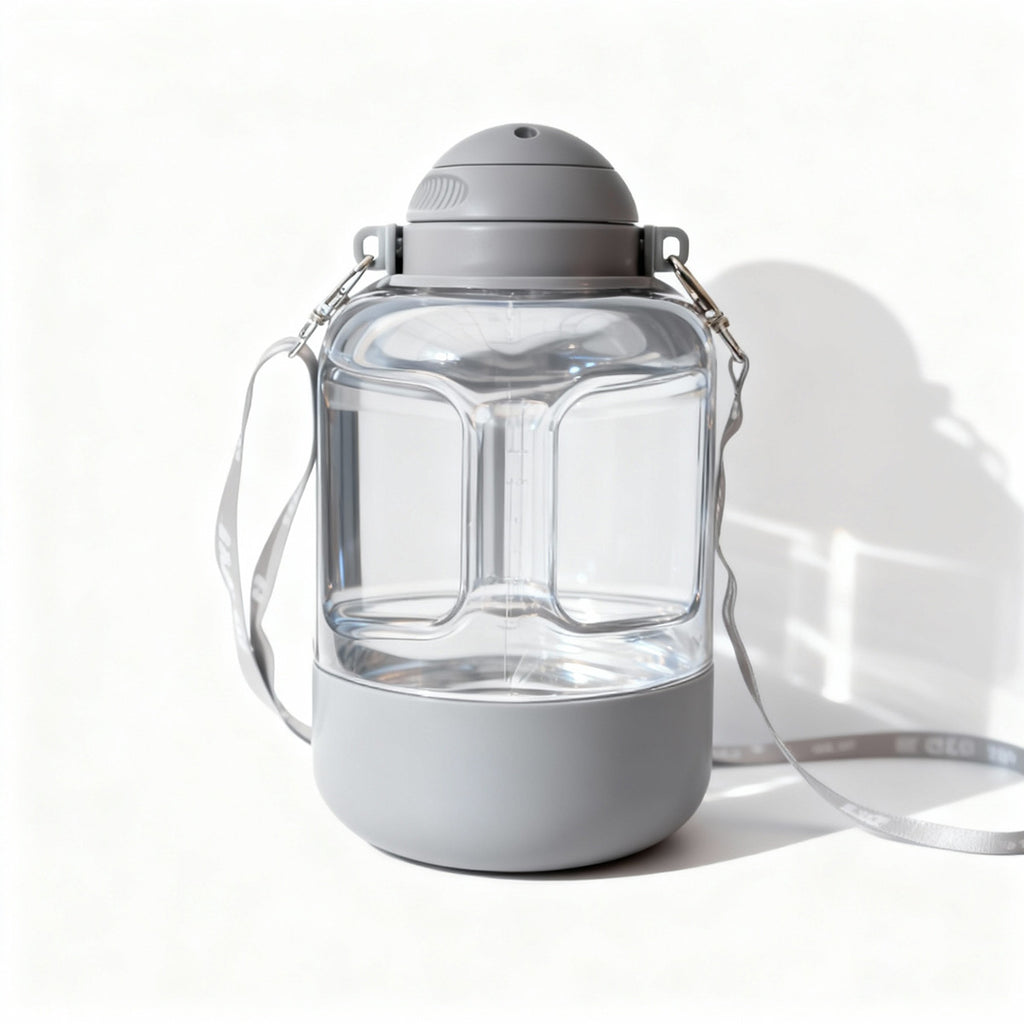 1000ml 2-in-1 Pet Water & Food Container