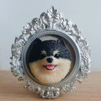 Custom 3D Printed Pet Head – Personalized Pet Portrait Sculpture - Lya's wedding