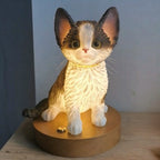 Custom 3D Pet Figurine Lamp - Lya's wedding
