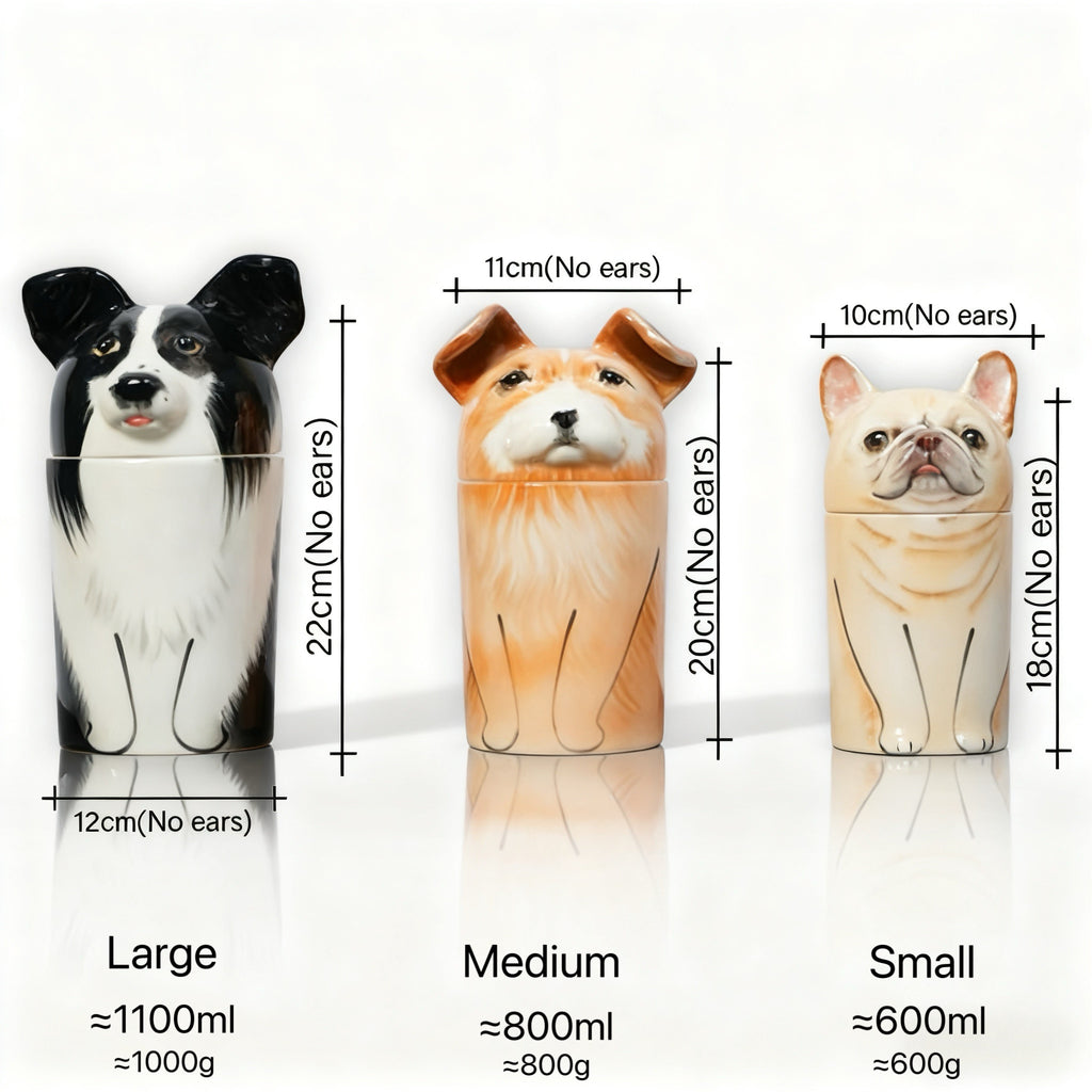 Handcrafted Custom Pet Urn - Lya's wedding