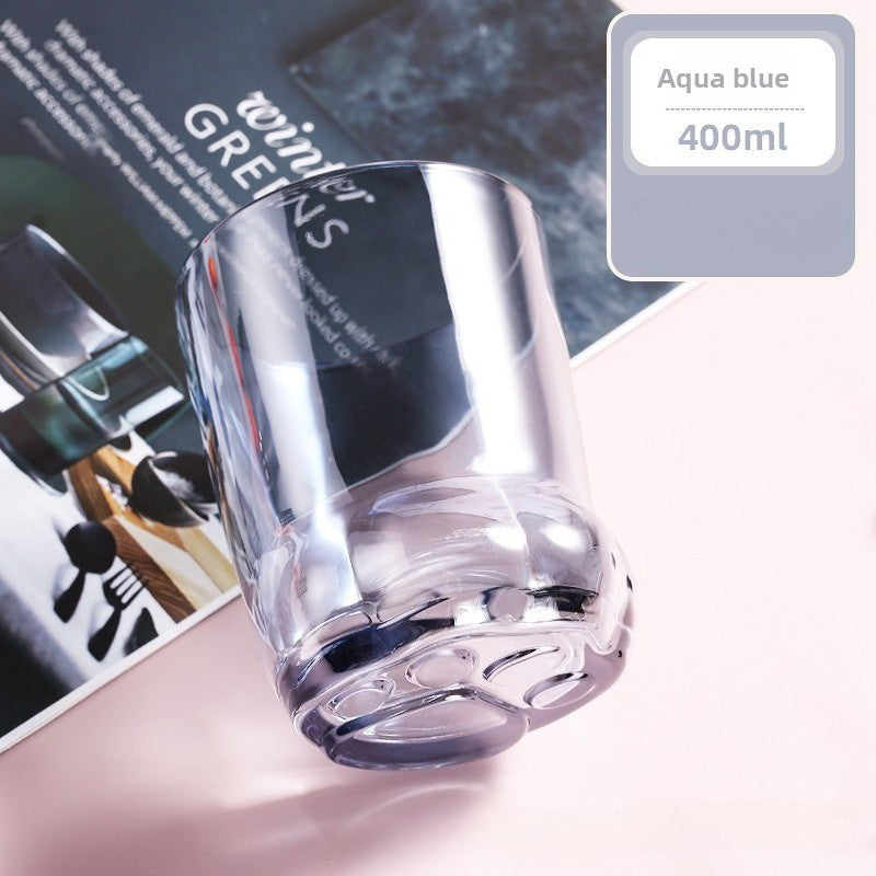 Cat Paw Glass Cup – Cute Cat Claw Drinking Glass 400ml - Lya's wedding