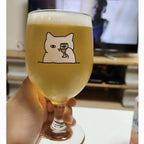 Cat & Dog Glass Cups – Square & Goblet Designs 350ml - Lya's wedding