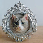 Custom 3D Printed Pet Head – Personalized Pet Portrait Sculpture - Lya's wedding