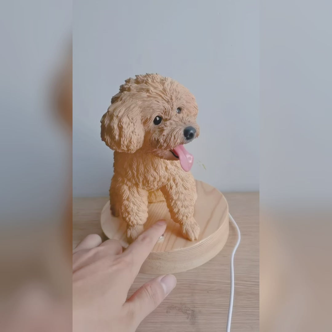 Custom 3D Pet Figurine Lamp